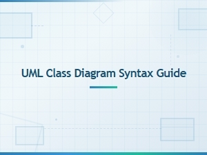 Uml Class Diagram Syntax Guide: Notation and Examples